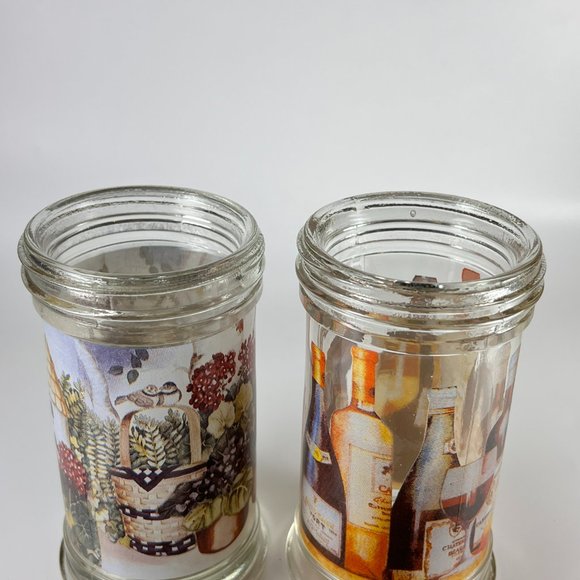 Vtg Spice Seasoning Grated Cheese Shakers Retro Dispenser Multi Purpose Graphics - Picture 7 of 12